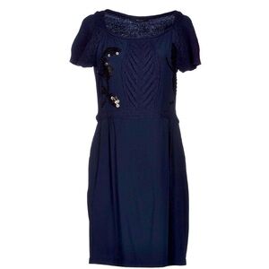 Sita Murt Midnight Blue Dress Size 44